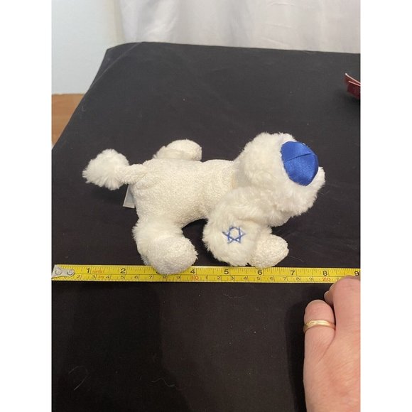 Russ Berrie Luv Pets GIMMEL Plush Dog Bean Bag 5.5” Star Of David On Ear HTF - Picture 7 of 8